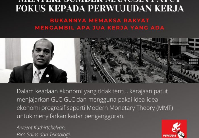 Menteri Sumber Manusia Patut Fokus Kepada Perwujudan Kerja