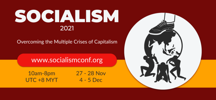 Overcoming the Multiple Crises of Capitalism – Joint Declaration of Socialism 2021 organisers