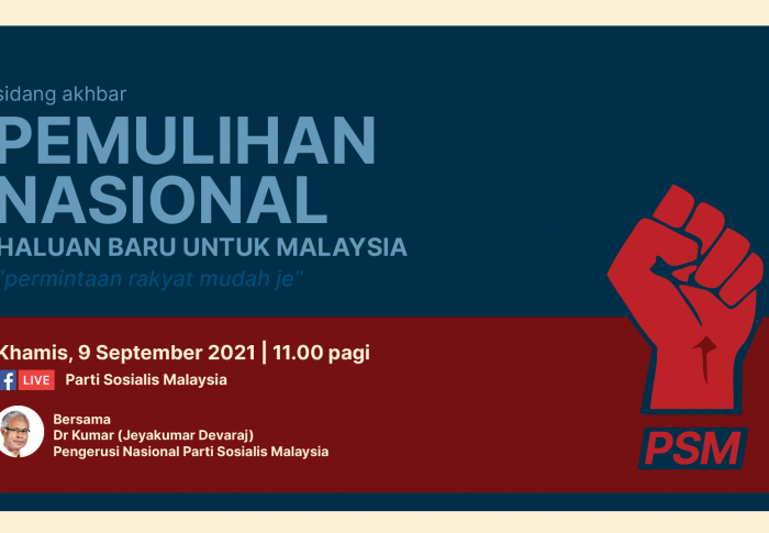 A New Deal for Malaysia – Socialists Launch Progressive Recovery Plan