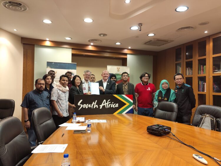 PSM merakamkan penghargaan kepada Republik Afrika Selatan